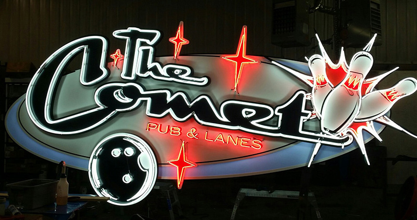 neon beer sign repair near me